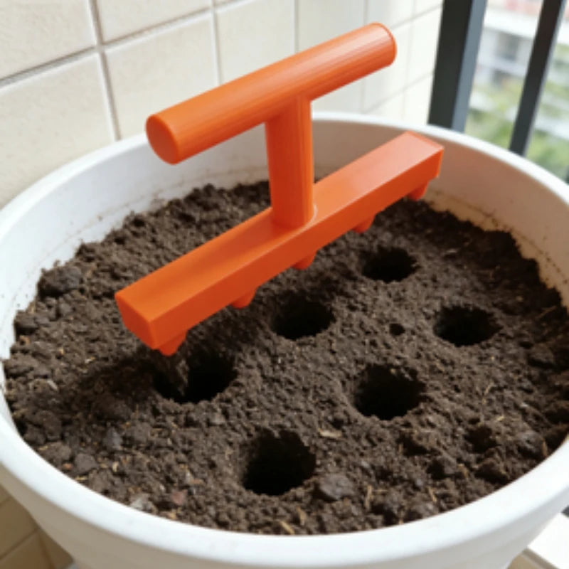 Garden Hole Seeder for Home Vegetable and Flower Seedling Planting, Balcony Garden Seedling Sowing Tool