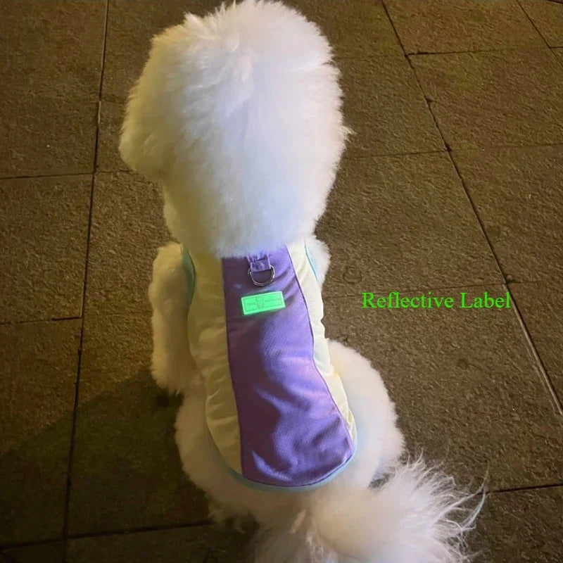 Pet Dog Summer Cooling Vest Reflective Dog Clothes Summer Cat Casual Shirts Small Medium Large Dog Puppy Chihuahua Pet Clothes