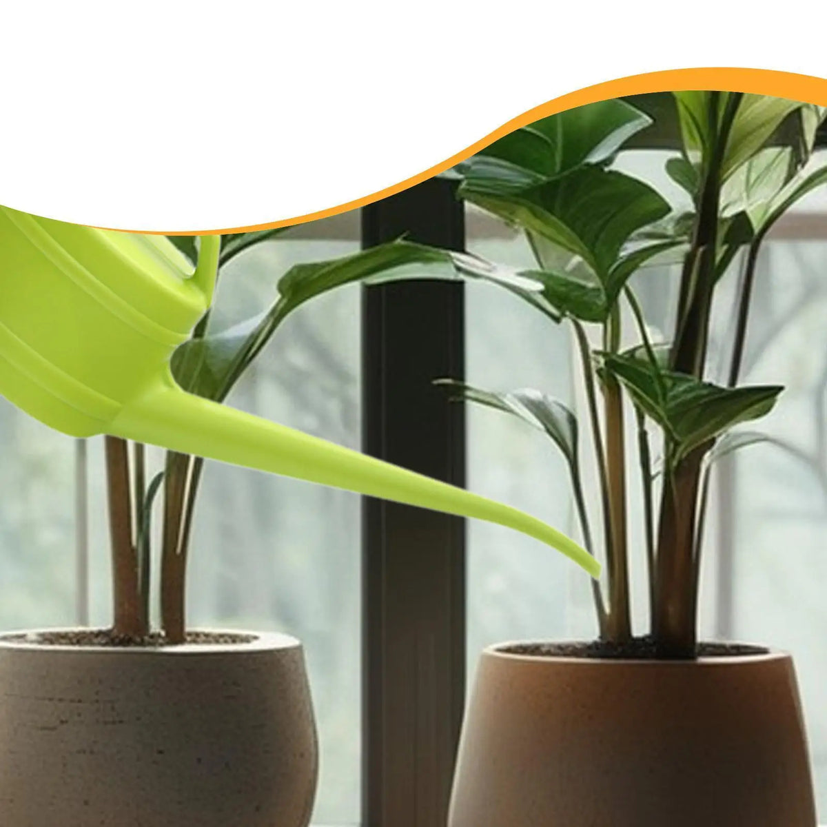 Garden Watering Can 2.4L Large Capacity Garden Supplies Watering Pot for Flowers Hanging Plants Houseplants Bonsai Vegetables