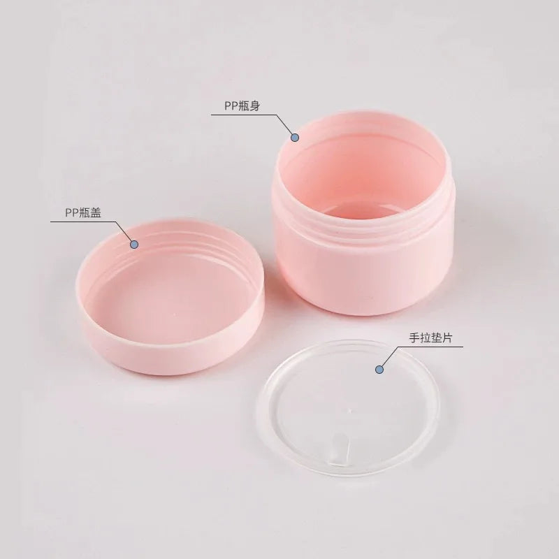 20/30/50/100g Multi-color Cream Bottle Cream Box Sample Bottle Lotion Cosmetic Container Refillable Bottles Empty Makeup Jar