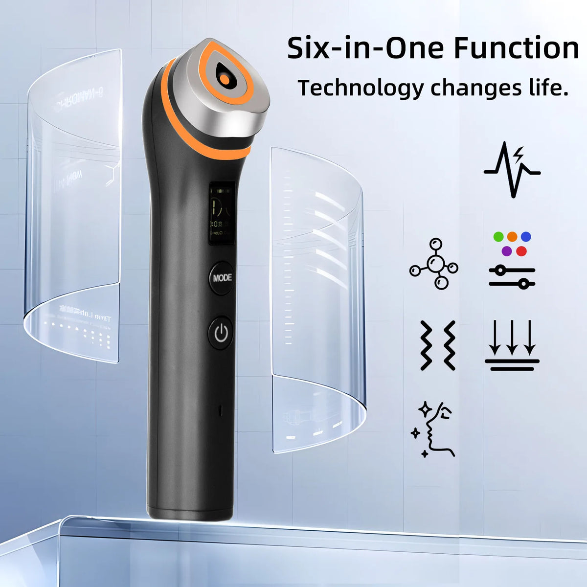 Ager Booster Pro Lifting Face Neck Therapy Device, Anti-Aging Skin Tightening Massager for Pore Refining Skincare Absorption CB DROPSHIPPING