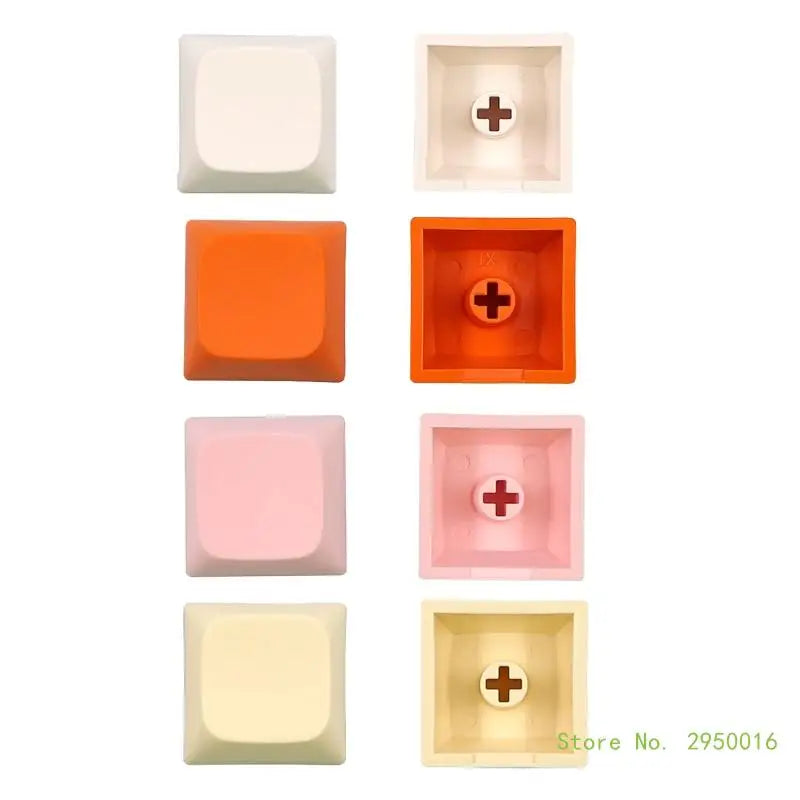 20 Pieces PBT Not Engraving Blank Keycap XDA Height 1U Dyeing Sublimation for Key Caps for Cherry Mx Switches CB DROPSHIPPING