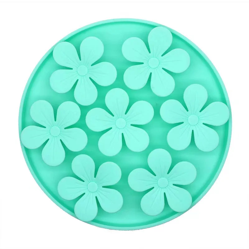 Pet Products Mat For Dogs Cats Slow Food Bowls With Suction Cup Feeding Food Silicone Lick Pad Dog Slow Feeders Treat Dispensing CB DROPSHIPPING