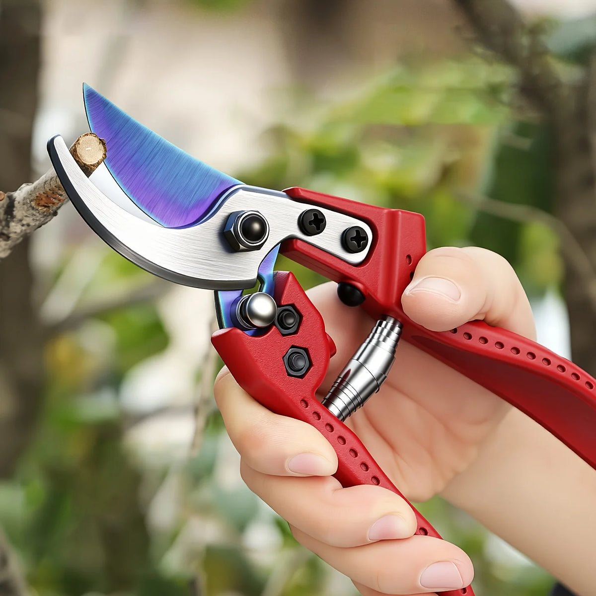 Garden Shears, Labor-Saving Garden Scissors, Pruning Shears and Garden Secateurs, Professional Branch Scissors