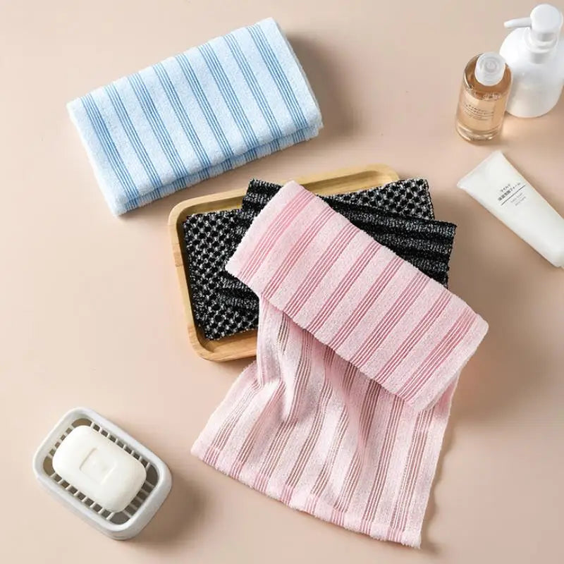 Japanese Exfoliating Bath Towel Ultra-Long Shower Scrubber for Back Antibacterial Foam Washcloth Multi-Use for Shower Skincare CB DROPSHIPPING