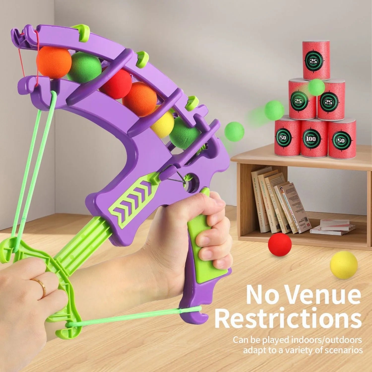 Montessori Throw Sport Slingshot Target Sticky Ball Dartboard Basketball Board Games Educational Outdoor Game Toy CB DROPSHIPPING