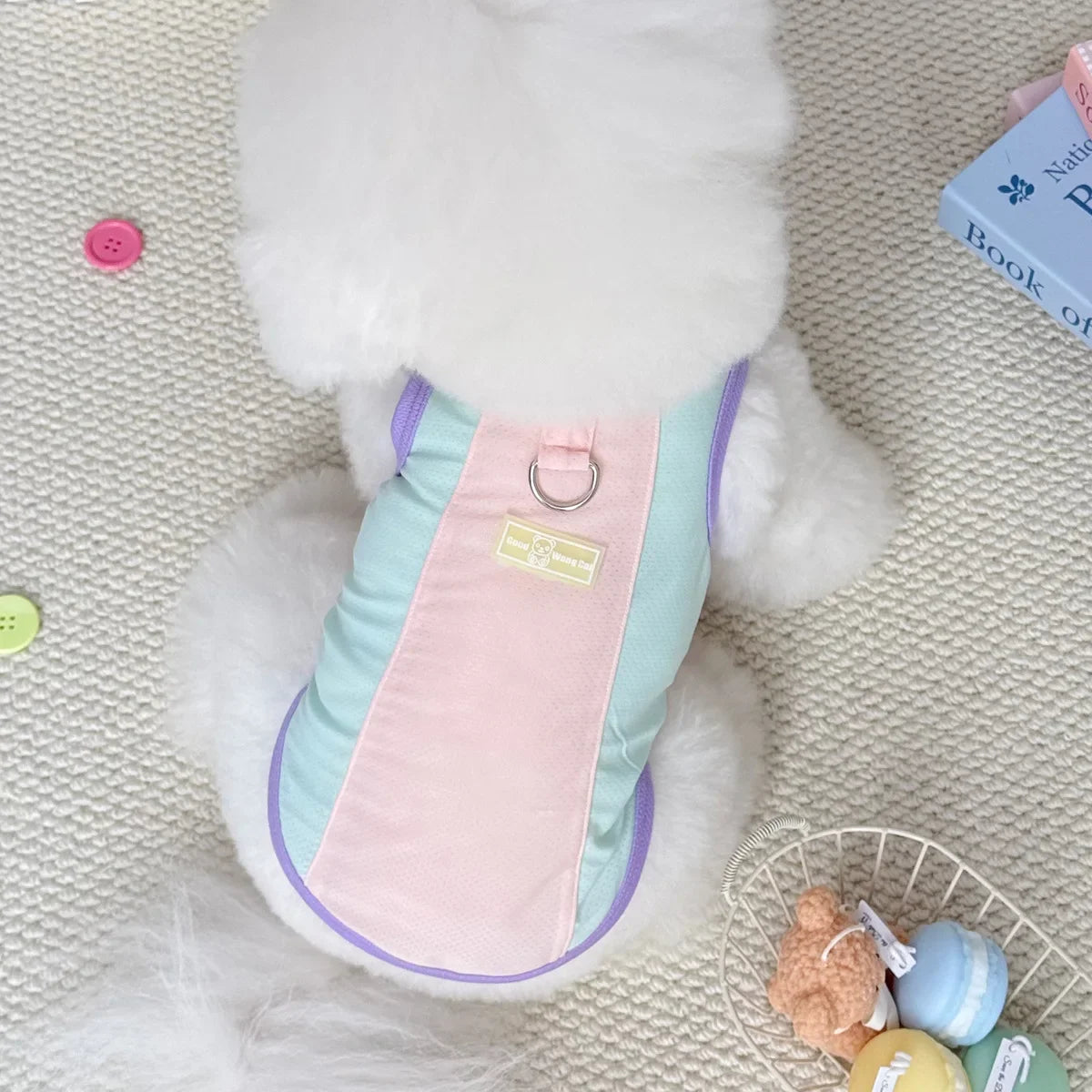 Pet Dog Summer Cooling Vest Reflective Dog Clothes Summer Cat Casual Shirts Small Medium Large Dog Puppy Chihuahua Pet Clothes