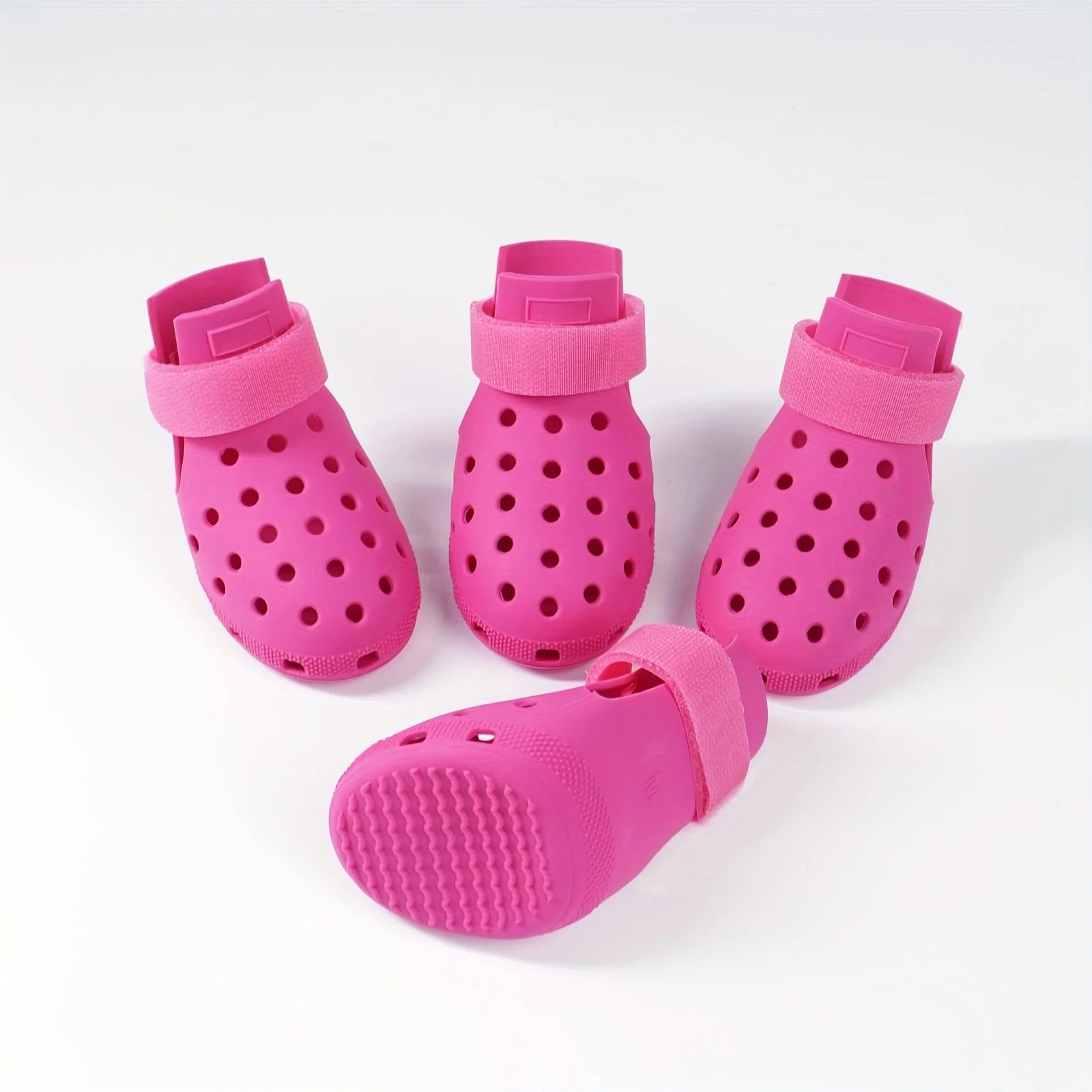 Pet Shoes Silicone Rain Shoes Dirt Resistant Slip Resistant Waterproof Dog Shoes Small Medium Dog Teddy Shoes CB DROPSHIPPING