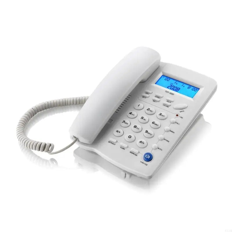 Corded Landline Telephone Desk House Phones with Large Buttons Phone TCF3000 CB DROPSHIPPING