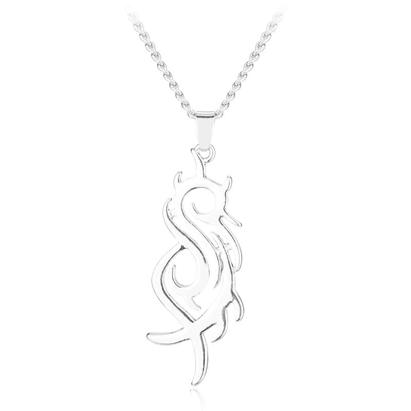 Valentine's Day Gift Music Slipknot Star Necklace Pendant Charm Jewelry Accessories Decorations Pendant Gift