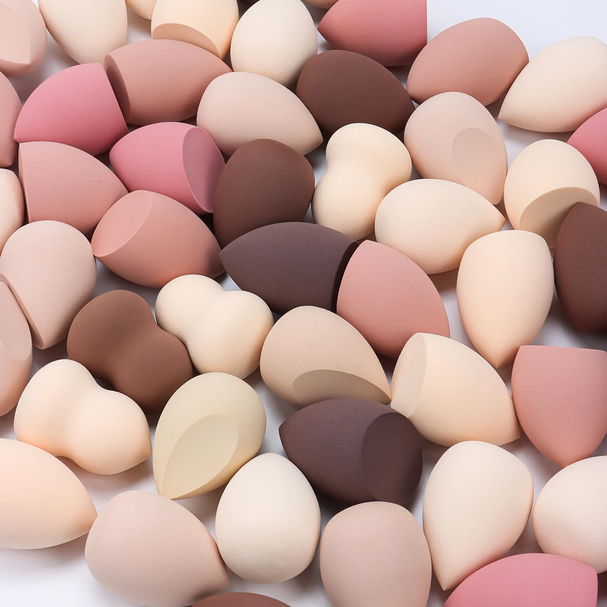 3/8/12/16/24/32/48Pcs Milk Coffee Makeup Sponge, Suitable for Applying and Setting Makeup, Suitable for All Skin Types CB DROPSHIPPING