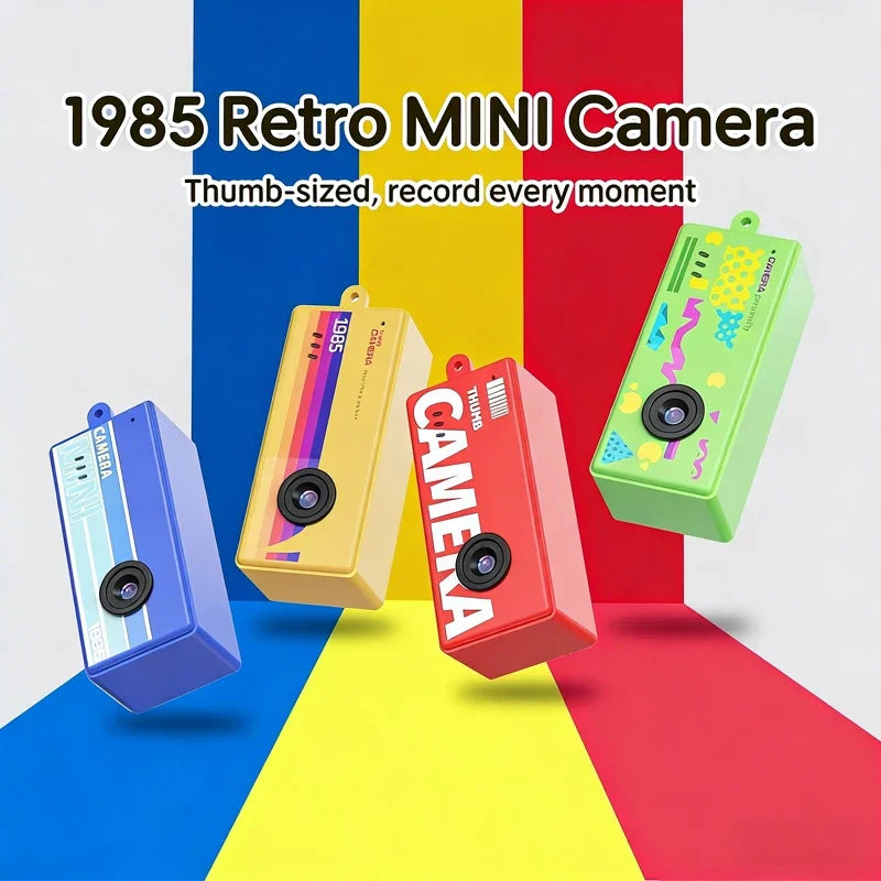Portable X7 Thumb Camera Keychain Camera Retro Support Memory Card 1080p Very Small Camcorder Video Recorder Tools With Flash CB DROPSHIPPING