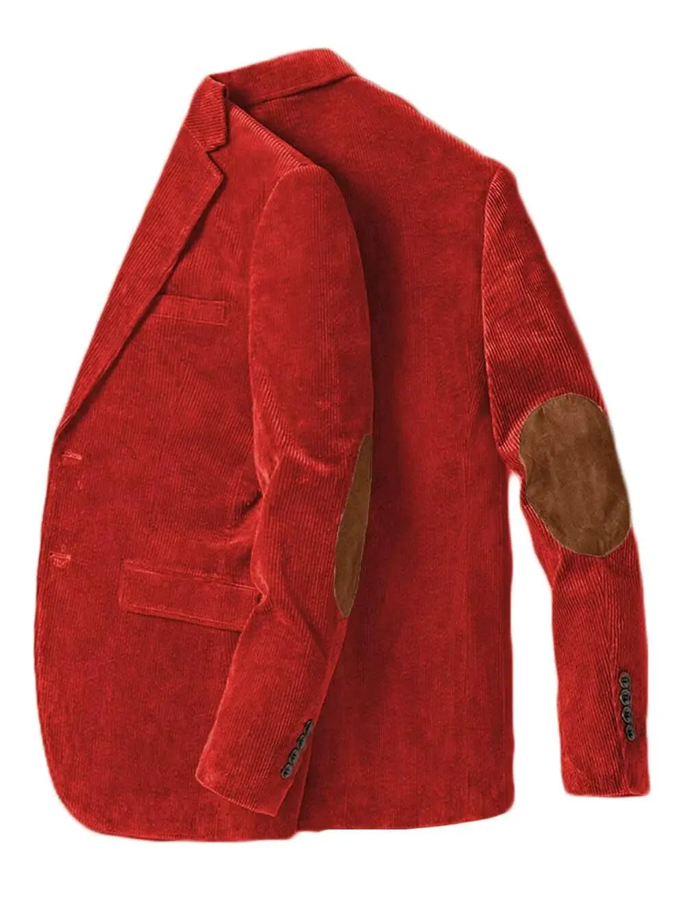 Men's Corduroy Blazer Single Breasted Men's Jacket with Elbow Patch Business Casual Jacket Suit Pants Spring Fall Sport Coats CB DROPSHIPPING