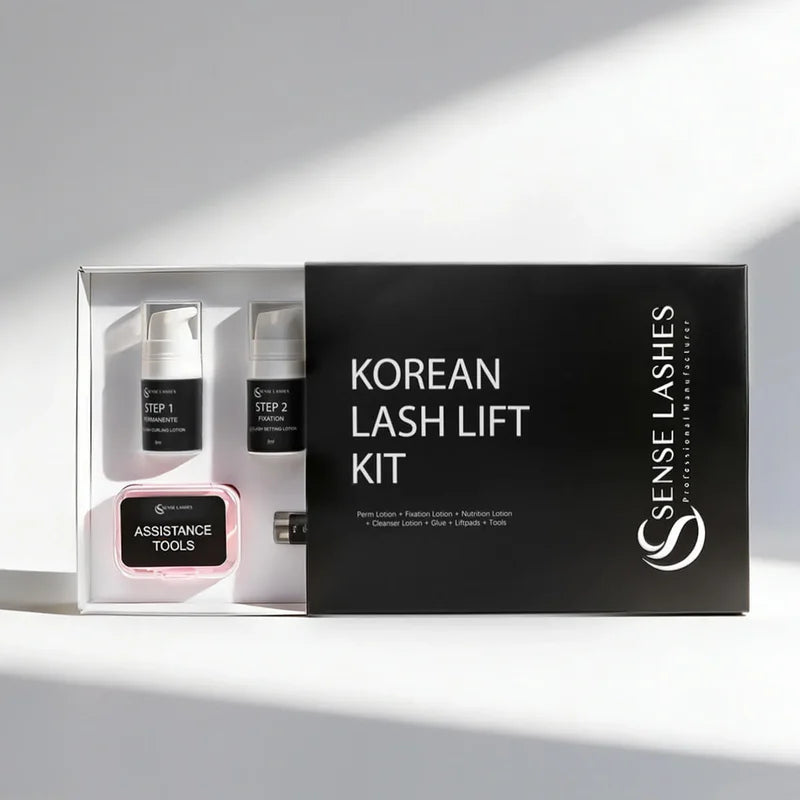SENSE LASHES Korean Lash Lift Pro Kit Long Lasting Professional Eyelash Perm Kit for Salon & Home Use Makeup Tools CB DROPSHIPPING