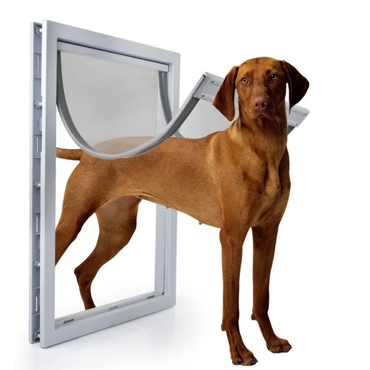 Pet Door for Doors High Quality ABS Flame PVC Enter Outer Flap Door Anti Raining Door Cover Extra Insulated & Cold Weather CB DROPSHIPPING
