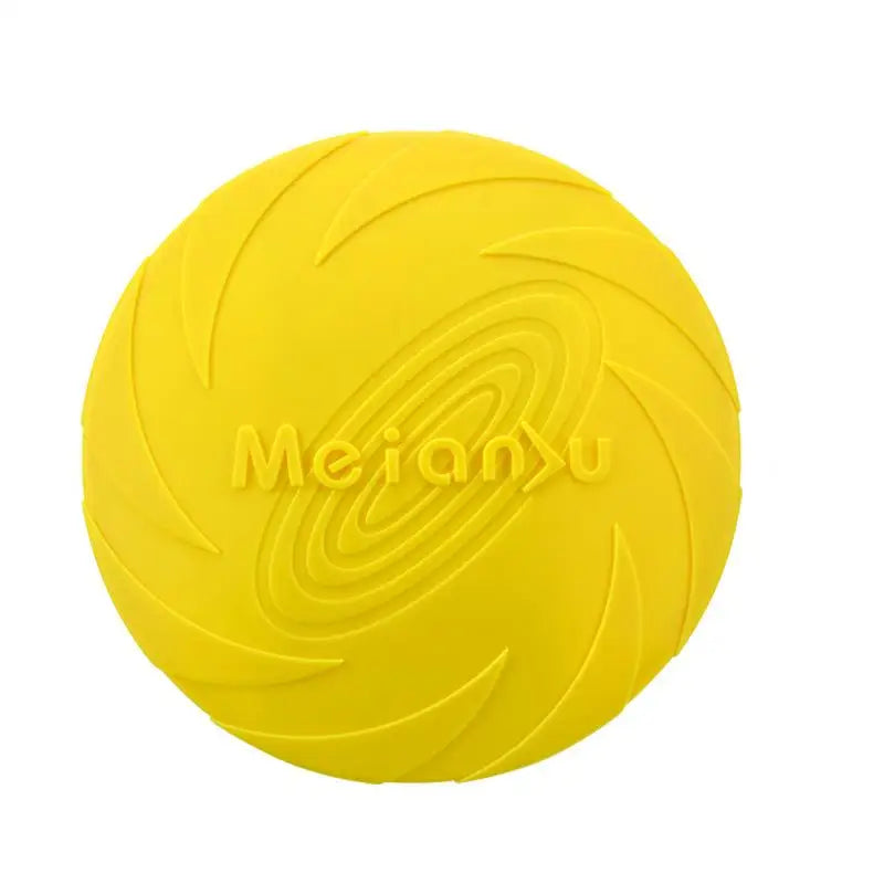 Dog Flying Disc Toy Rubber Pet  Bite Resistant Floating Water Toy for Training Throwing Interactive Play for Medium Large Dogs CB DROPSHIPPING