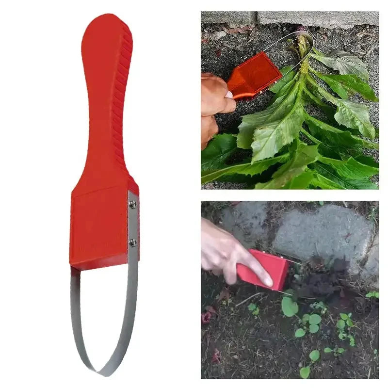 Garden Bandit Hand Loop Weeder Manual Weeding Tool Gardening Transplant Weeder Deep-Rooted Weeding Tools Gardening Supplies