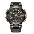 FOXBOX Business Watch Men Fashion Diver Watch Men Top Brand Luxury Sport Waterproof Military Chronograph Relógio Masculino+BOX
