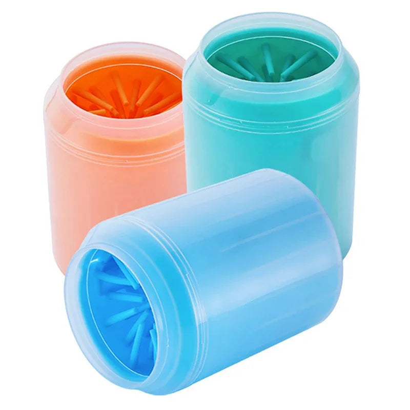 Pet Paw Cleaner Soft Silicone Material Pet Foot Wash Cup Cat and Dog Foot Cleaner Portable Massage Pet Paw Cleaning Supplies CB DROPSHIPPING