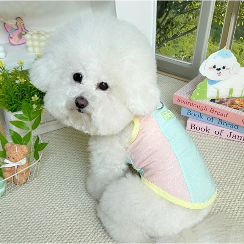 Pet Dog Summer Cooling Vest Reflective Dog Clothes Summer Cat Casual Shirts Small Medium Large Dog Puppy Chihuahua Pet Clothes