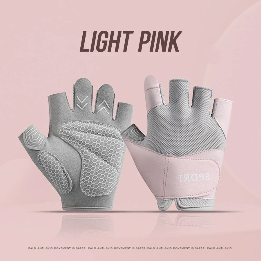 Fitness gloves - anti-slip, anti-curl, semi-fingered wrist guards for bar exercises, sports, cycling, yoga, outdoor activities. CB DROPSHIPPING