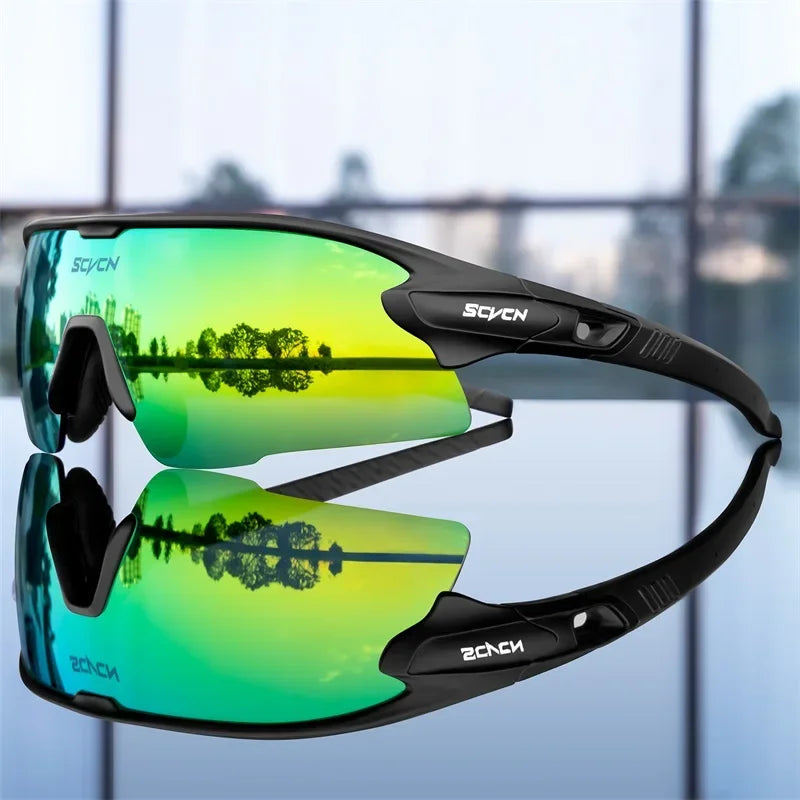 SCVCN UV400 Cycling glasses MTB Road Bike Riding Eyewear Outdoor Sport Sunglasses Running Driving Goggles Men Women camping golf CB DROPSHIPPING