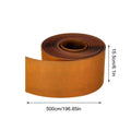 Garden Border Edging Protective Cuttable Weatherproof Steel Lawn Edging and Landscape Border for Indoor Greenhouse Yard Patio