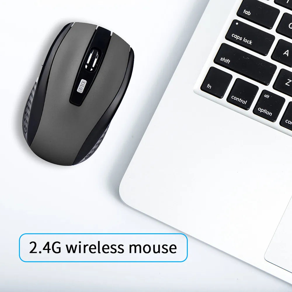 Wireless Mouse Silent Mouse 2.4G Portable Mobile Optical Office Mouse Adjustable DPI Levels for Notebook PC Laptop MacBook CB DROPSHIPPING