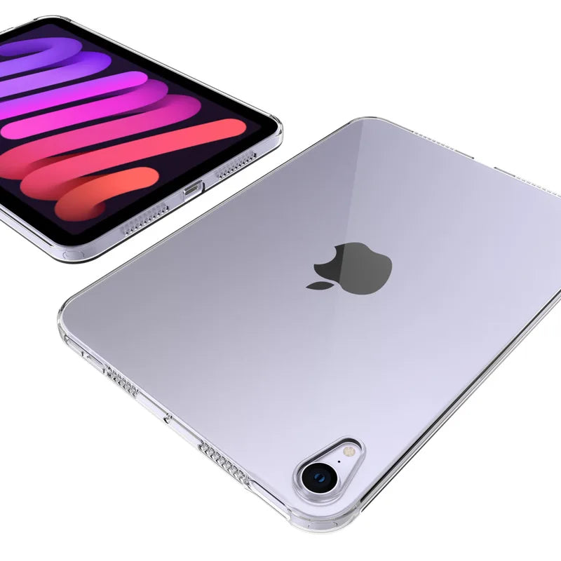 For iPad Mini (A17 Pro) Case Ultra Thin Transparent Protective Case for A2993 A2995 A2996 Soft Silicone Cover for 8.3 2024 Funda CB DROPSHIPPING
