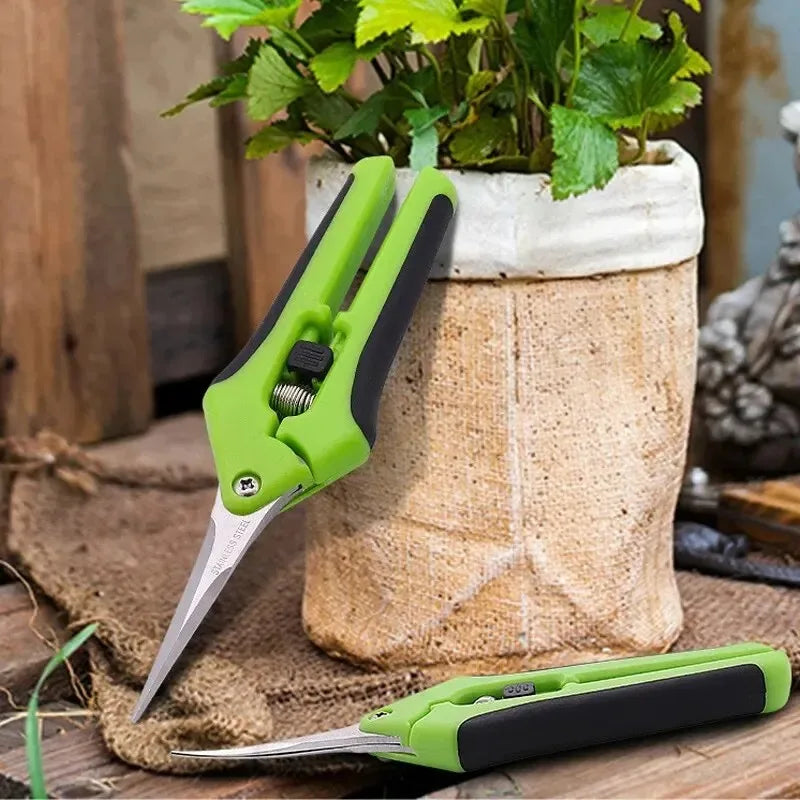 Garden non-slip and labor-saving flower branch shears, pruning shears, fruit and vegetable shears, garden shears