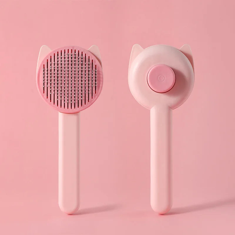 Self Cleaning Slicker Brush for Dog Cat Pet Comb Remover Undercoat Tangled Hair Massages Particle Cat Combs Improves Circulation CB DROPSHIPPING