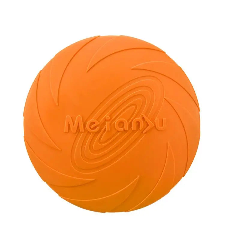 Dog Flying Disc Toy Rubber Pet  Bite Resistant Floating Water Toy for Training Throwing Interactive Play for Medium Large Dogs CB DROPSHIPPING
