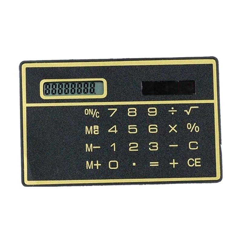 Solar Powered Calculator 8 Digit Mini Calculator Small Basic Standard Calculator CB DROPSHIPPING