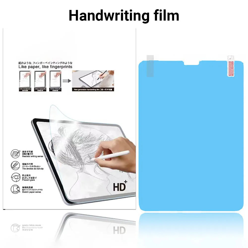 3Pcs Paper Feel Like Screen Protector For Xiaomi 6s Pro 12.4 Pad 6 5 Pro 11 inch Redmi Pad Se 8.7 Tablet Matte Film No Glass CB DROPSHIPPING