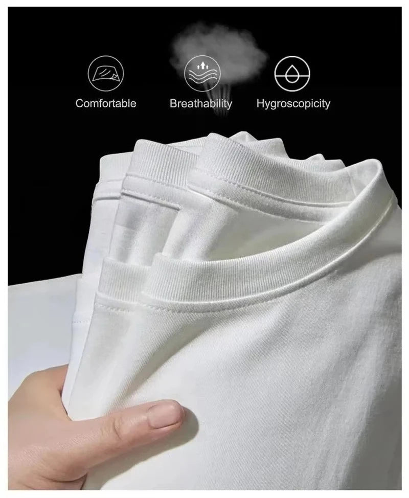 2026 Spring Bestseller Summer American  Pure Cotton T-shirt with Round Neck, High-quality Luxury, Best-selling and Trendy Style CB DROPSHIPPING
