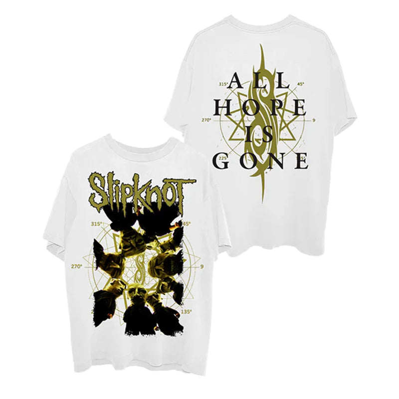 Photo SLIPKNOT Gothic Style Band T-Shirt Cotton Graphic Tee Men Women Summer Streetwear Top
