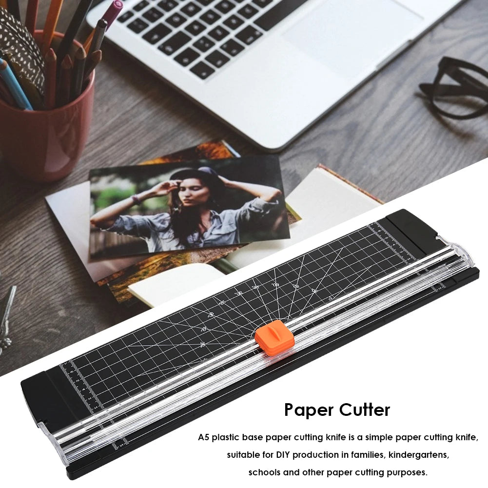 A4/A5 Paper Cutting Guillotine Paper Cutter with Pull-out Ruler for Photo Trimmers Scrapbook Lightweight Cutting Mat Machine CB DROPSHIPPING