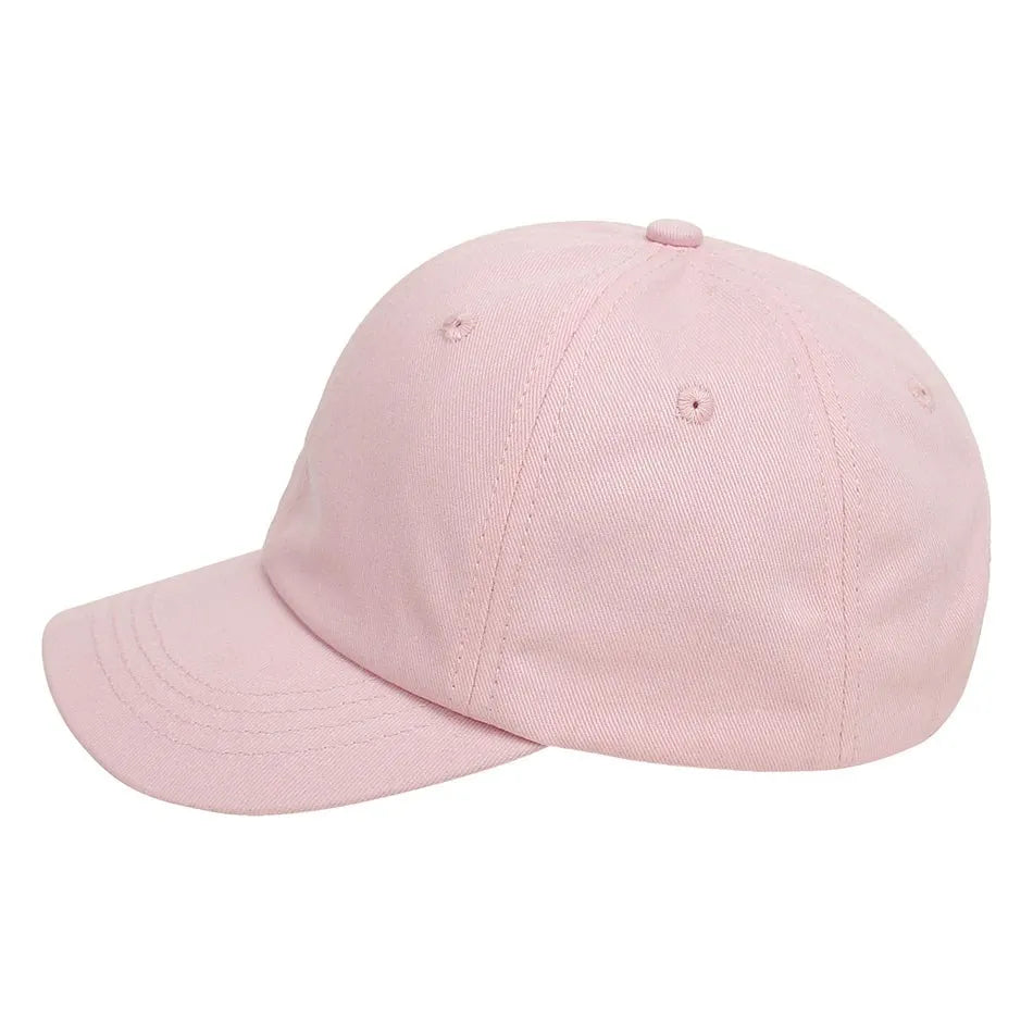 Kids Baseball Cap Low Profile Sun Hat for Boys and Girls Soft Cotton Pink Black White Gray for Baby Children CB DROPSHIPPING