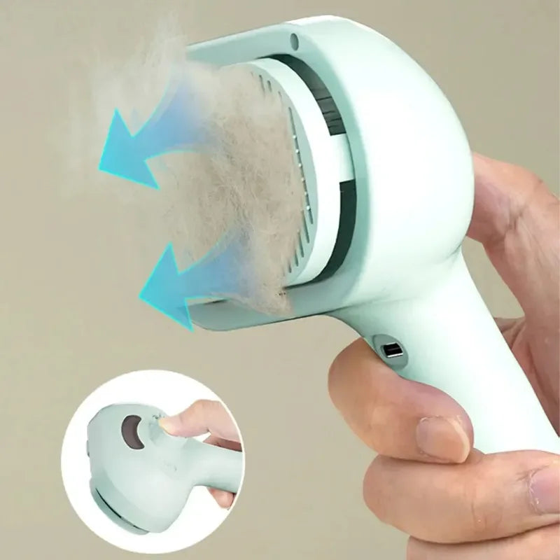 Spray Pet Hair Comb Pet Hair Remover Cleaning Brush Cats Grooming Dog Accessories Tools Dematting Water Mist Humidifier Comb CB DROPSHIPPING