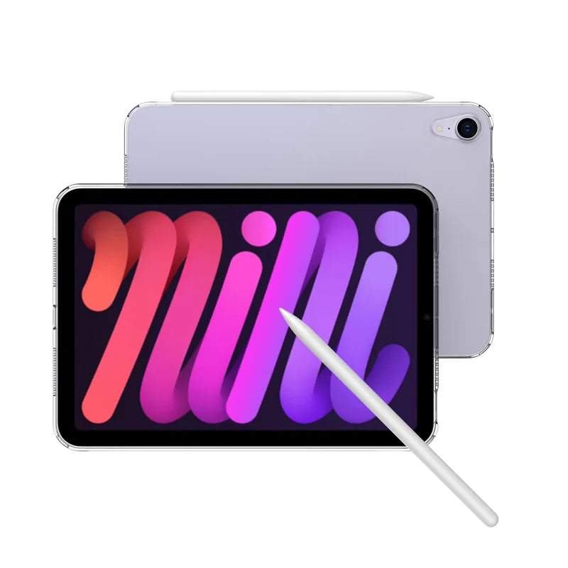 For iPad Mini (A17 Pro) Case Ultra Thin Transparent Protective Case for A2993 A2995 A2996 Soft Silicone Cover for 8.3 2024 Funda CB DROPSHIPPING