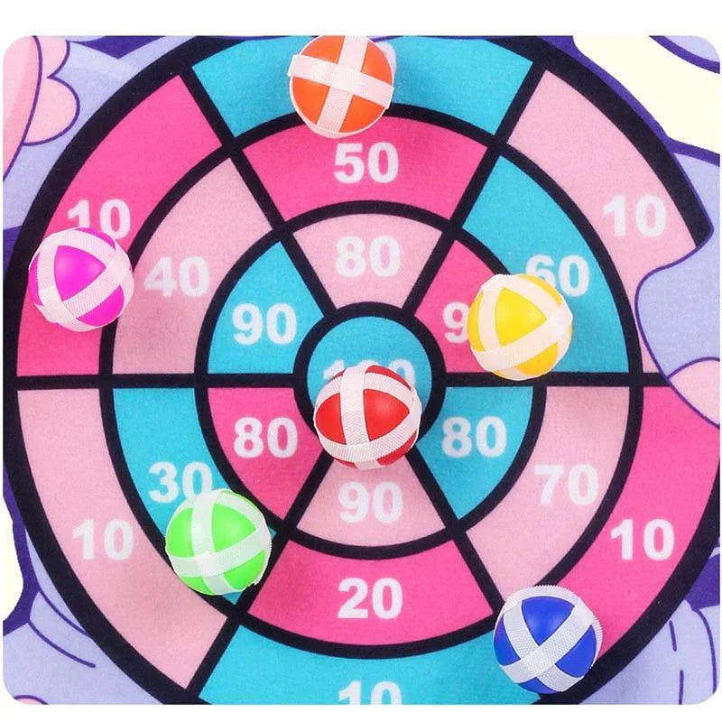 Montessori Throw Sport Slingshot Target Sticky Ball Dartboard Basketball Board Games Educational Children's outdoor Game toy CB DROPSHIPPING