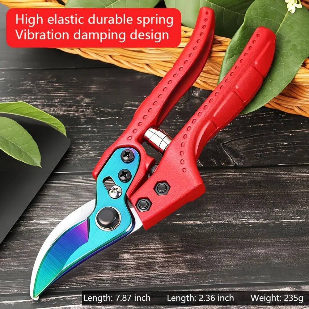 Garden Shears, Labor-Saving Garden Scissors, Pruning Shears and Garden Secateurs, Professional Branch Scissors