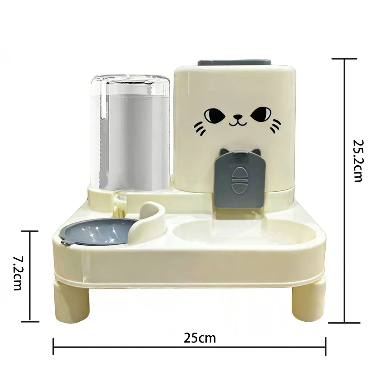 Cat Automatic Feeder Cat Dog Feeding and Water Fountain Drinker Cats Watering Supplies Food Storage Dispenser Pet Accessories
