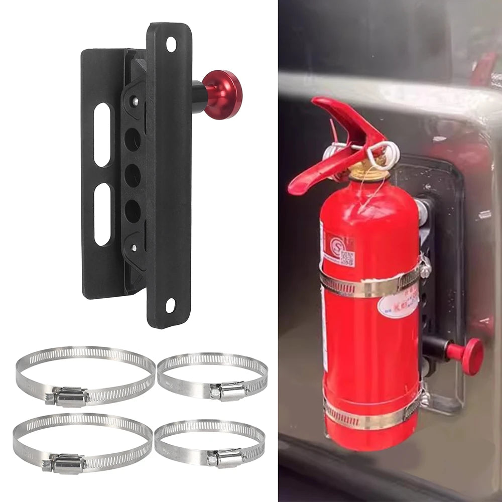Car Extinguisher Mount Bracket Adjustable Holder Fit for Jeep Wrangler Sport/ JK/ Sahara Universal Car Accessories CB DROPSHIPPING