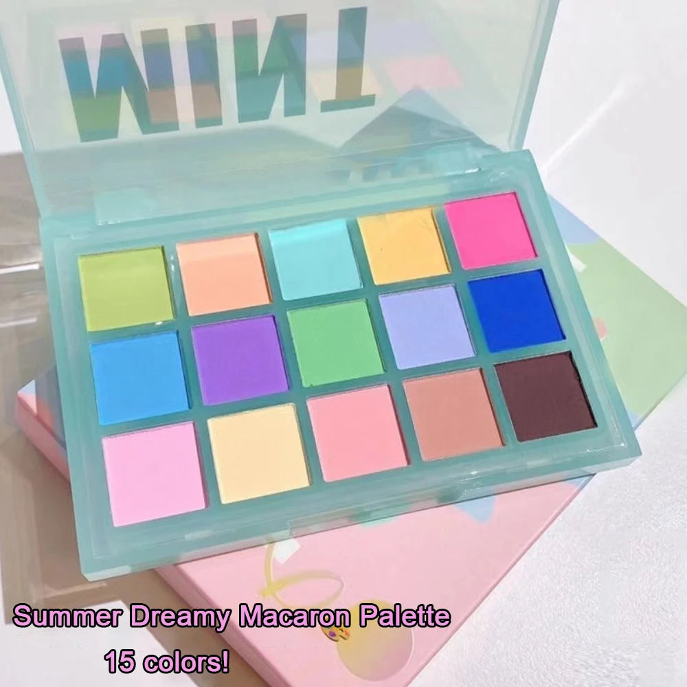 15 Shades Eyeshadow Makeup Palette Shimmer Matte Metallic High Pigmented Neutral Bold Waterproof Eyes Shadow Make Up Set CB DROPSHIPPING