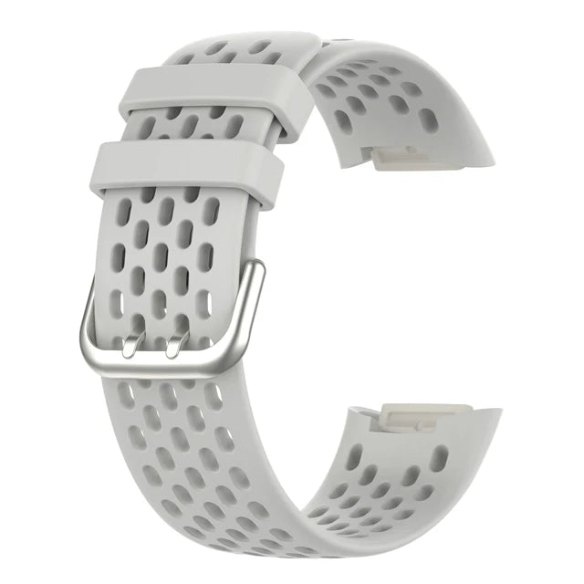 Breathable Silicone Strap For Fitbit Charge 5 6 correa Sport Replacement  Wristband For Fitbit Charge6 5 Watch Bracelet Correa