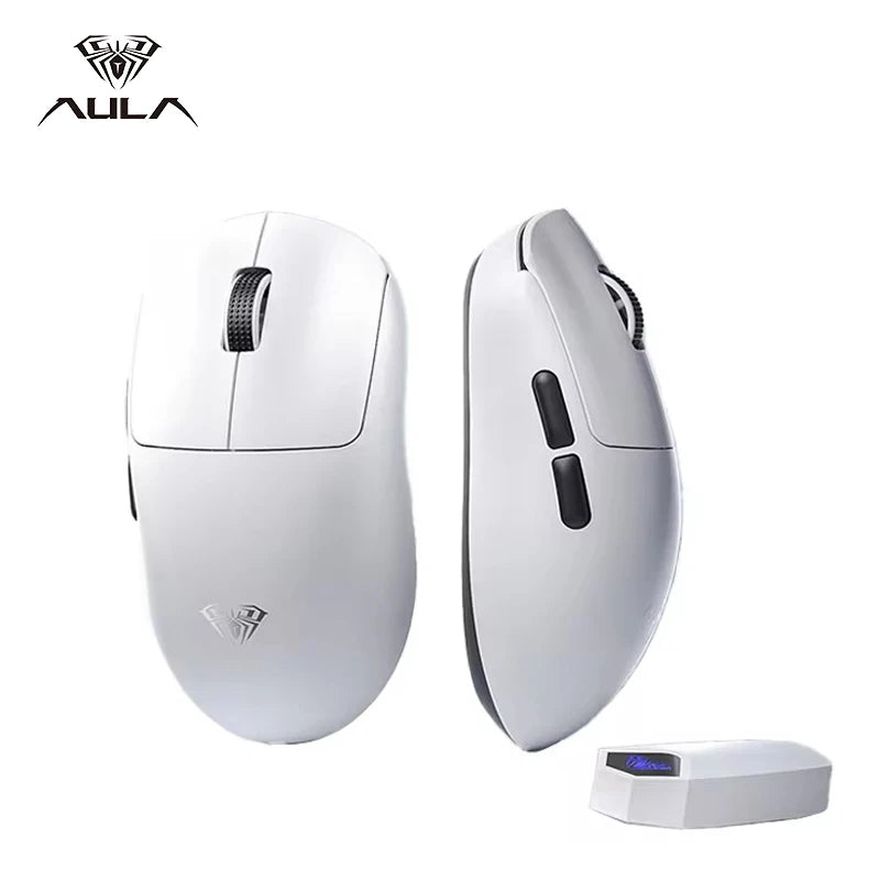 AULA SC800 Gaming Mouse USB-C Wired/2.4G 37g Lightweight 8K Paw3395 Sensor Customized Mice PC E-Sports Gamer Accessories Gifts CB DROPSHIPPING