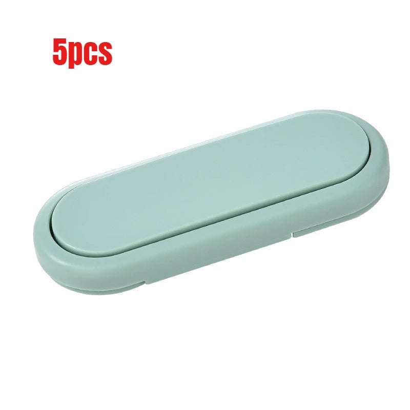 Latch Cabinet Door Protection 5pcs Children's Drawer Safety Baby Anti Pinch Hand Invisible Lock Opposite Door Wardrobe Lock CB DROPSHIPPING