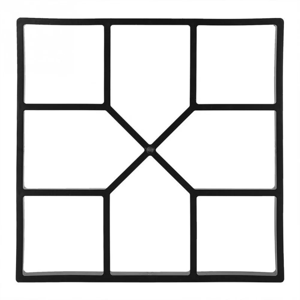 Garden Pavement  Courtyard Walkway Path Concrete DIY Paving Cement Road  DIY Plastic Garden Home Corridor Tool　