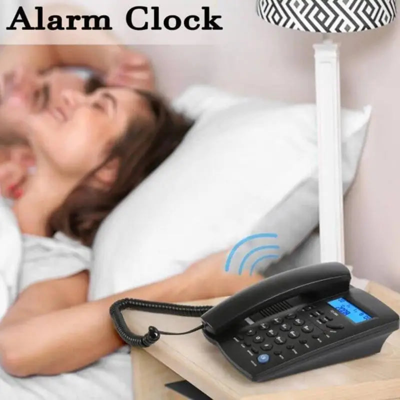 Corded Landline Telephone Desk House Phones with Large Buttons Phone TCF3000 CB DROPSHIPPING